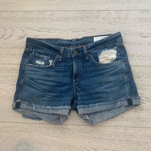 Rag & Bone Boyfriend Jean Shorts